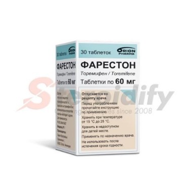 Fareston 60mg Orion Corp